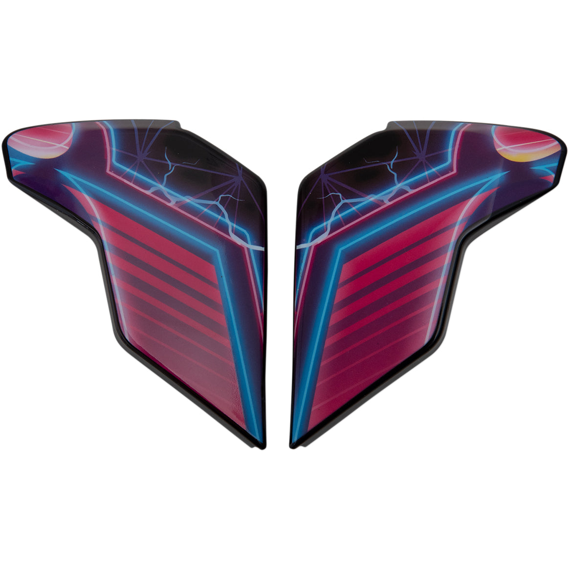 ICON Airflite™ Helmet Side Plates — Synthwave