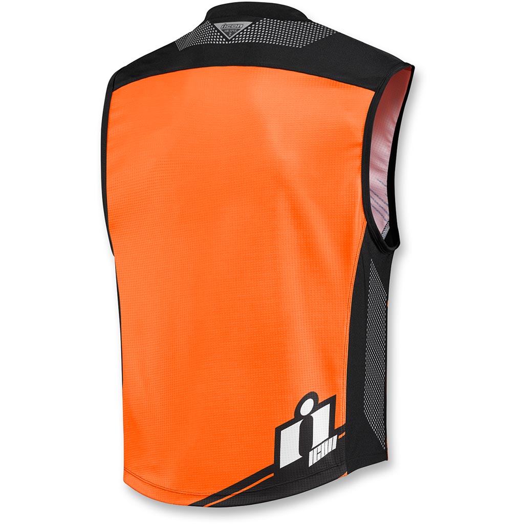 ICON Men's Mil-Spec 2 Vests HV-ORG - Rear View