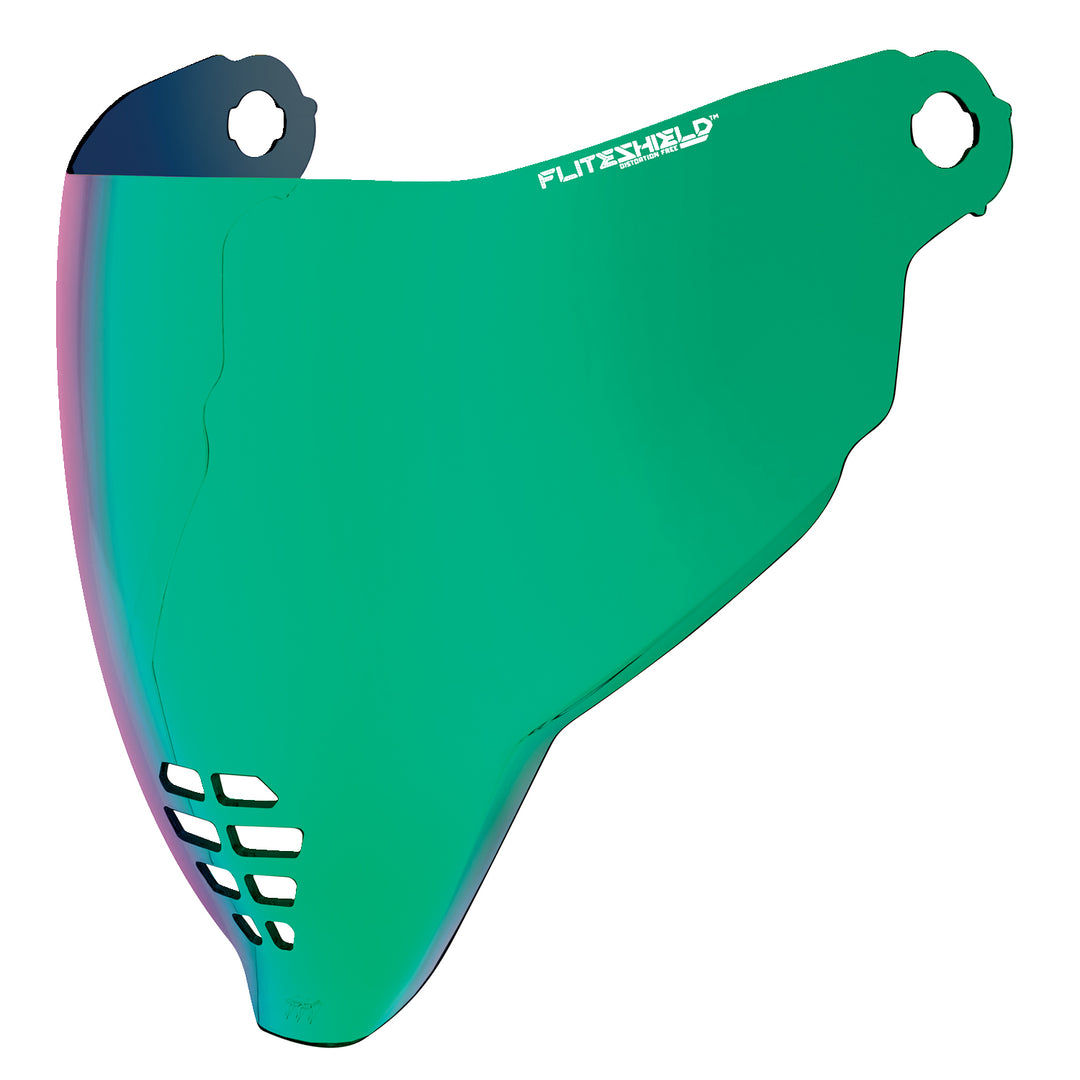 ICON Airflite™ Helmet 22.06 FliteShield™ RST Green - Front Side View