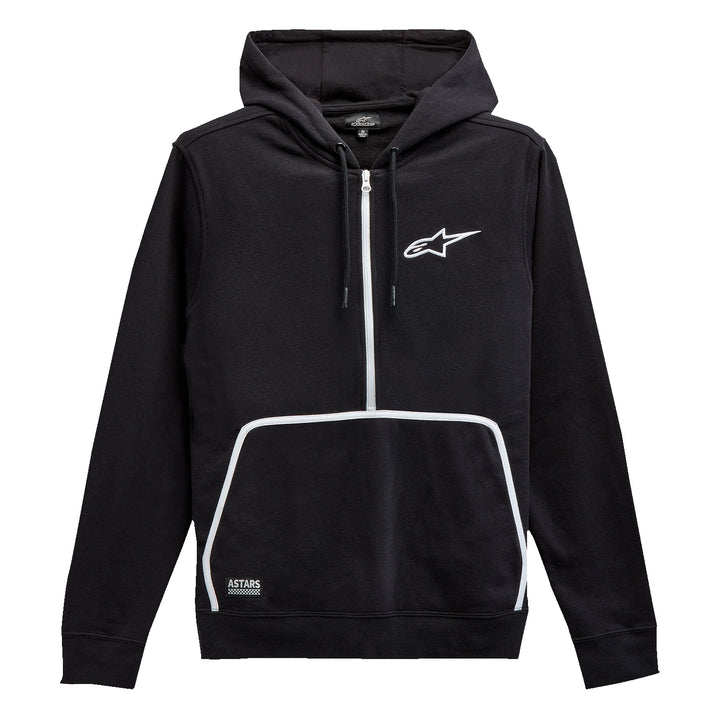 Alpinestars Bound Hoodie Black - Front View