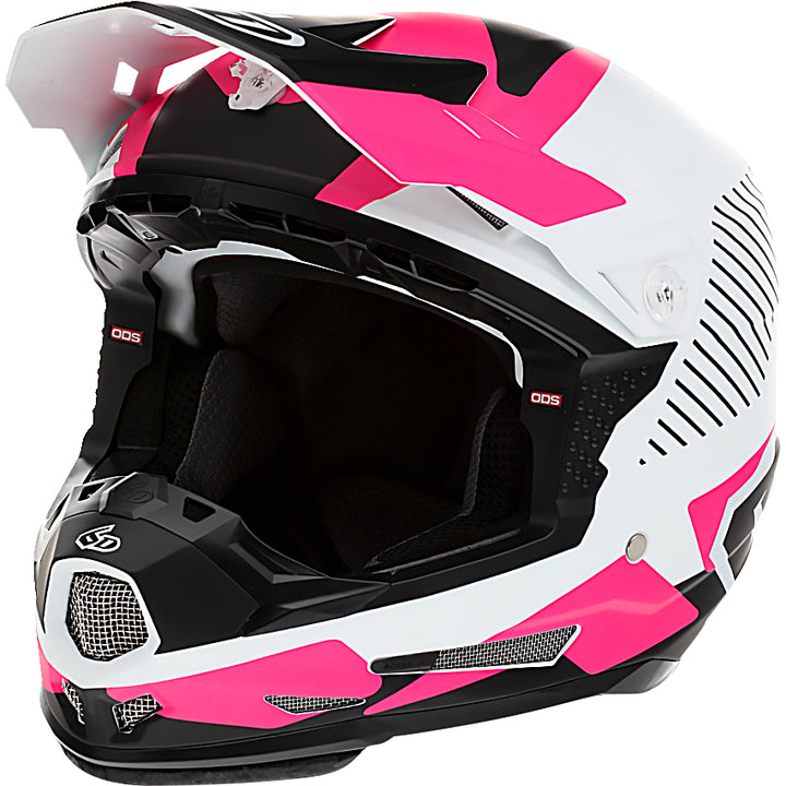 6D Helmets ATR-2Y Fusion Youth Helmet Pink - Front Left Side View
