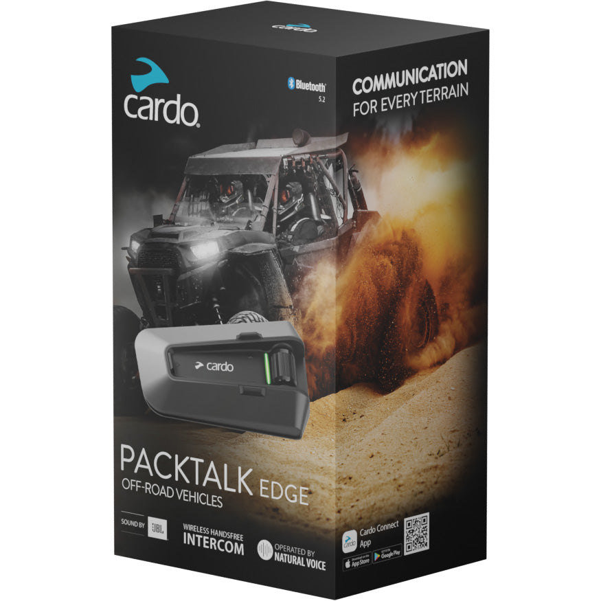 Cardo Packtalk Edge Off Road Vehicle (ORV) Edition - Box Case