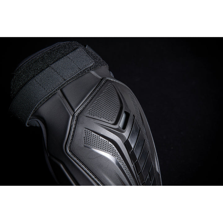 ICON Field Armor 3™ Elbows Black - Close-Up of Top Portion of Elbow Pad