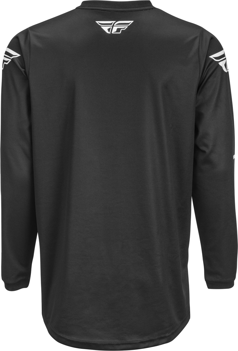 Fly Racing Youth Universal Jersey Black/White - Rear View