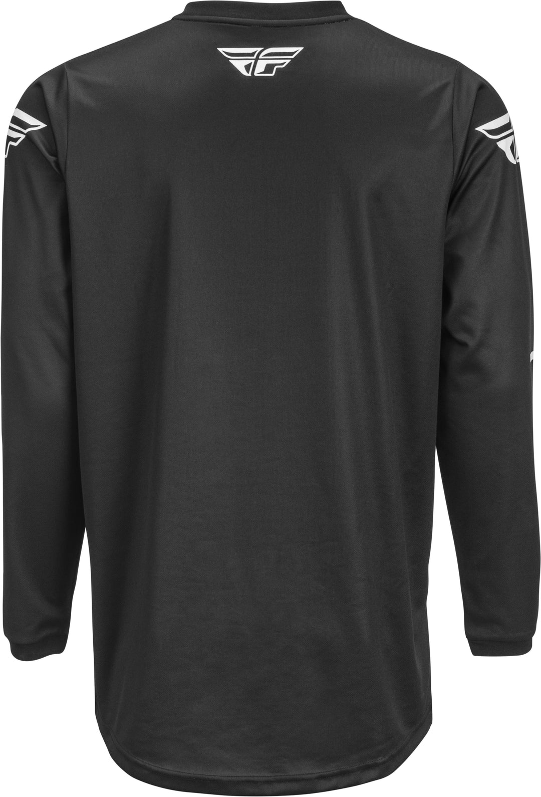 Fly Racing Youth Universal Jersey Black/White - Rear View