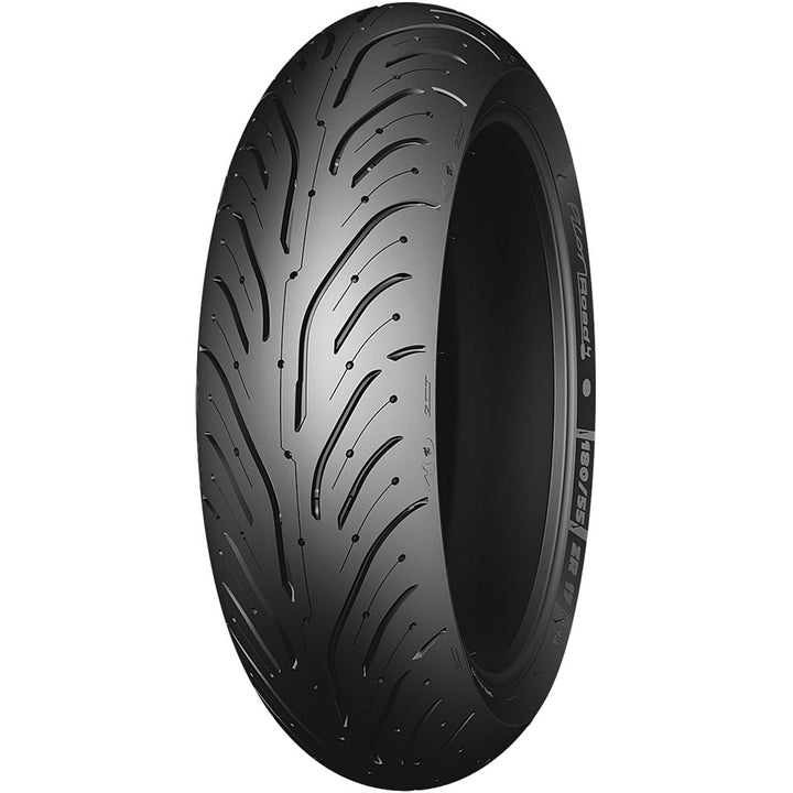 Michelin Pilot Road 4 GT Tire Rear - Angled Side View