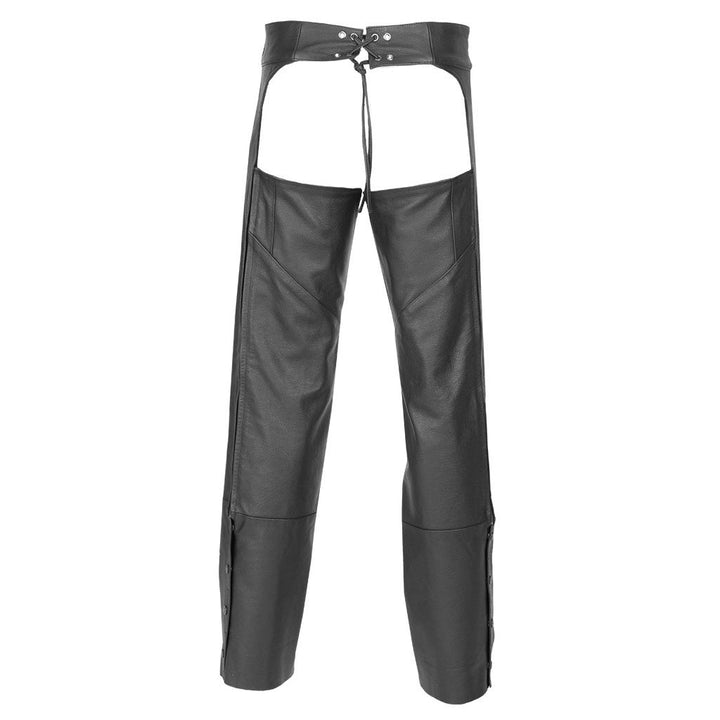 Highway 21 Maverick Chap Black - Rear View