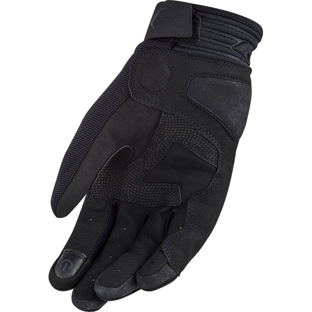 LS2 Helmets All Terrain Women's Motorcycle Glove Black - Palm View