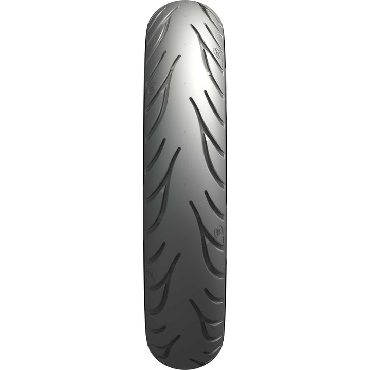 Michelin Commander III Cruiser Tire Front - Straight-On View of Treads