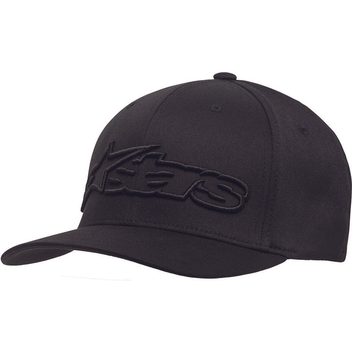 Alpinestars Blaze Flexfit Hat Black/Black - Front Side View