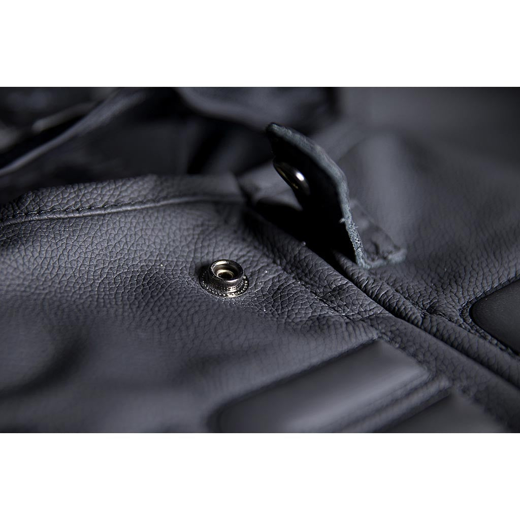 ICON Regulator Vest D3O - Close-Up of Front Snap