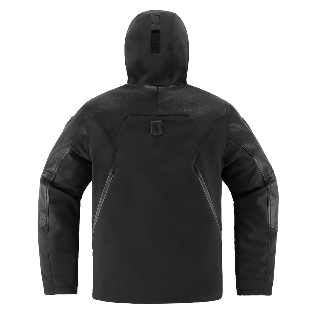 ICON Basehawk 2 Jacket Black - Rear View