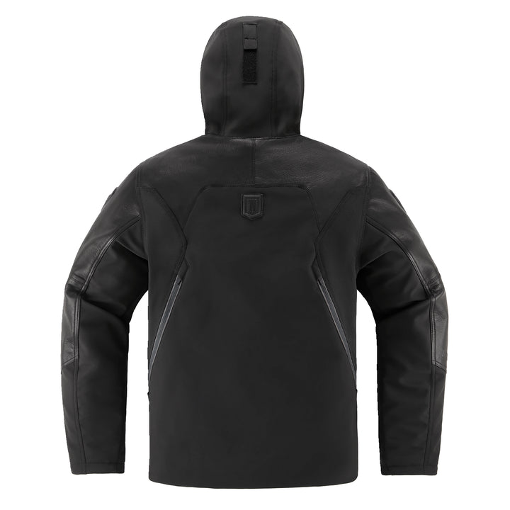 ICON Basehawk 2 Jacket Black - Rear View