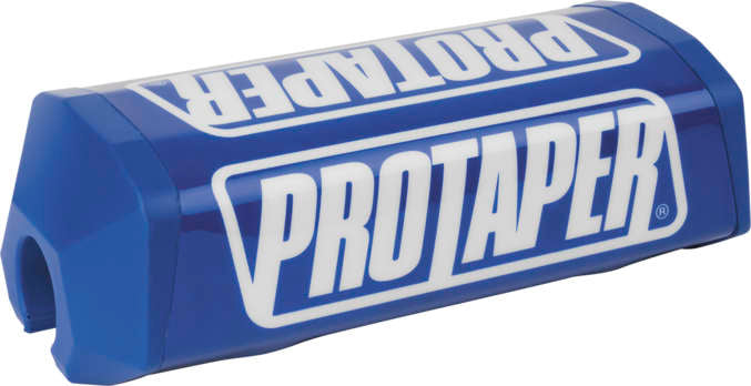 ProTaper 2.0 Square Handlebar Pad Race Blue - Angled Front View