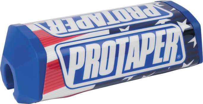 ProTaper 2.0 Square Handlebar Pad Red/White/Blue - Angled Front View