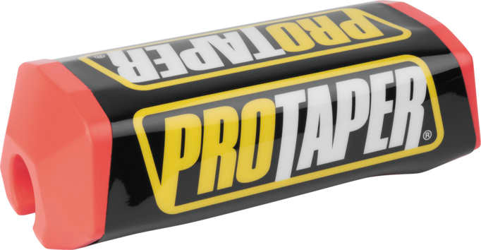 ProTaper 2.0 Square Handlebar Pad Red/Black - Angled Front View