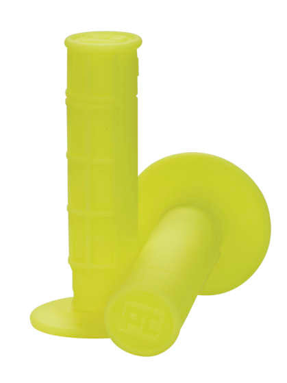 ProTaper 1/2 Waffle Neon Grips Neon Yellow - Front View