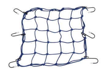 Bikemaster Motorcycle Stretch Net - Blue - Spread Out View