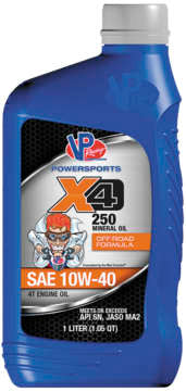 VP Racing S4-250 10W40 MINERAL 1L - Front View