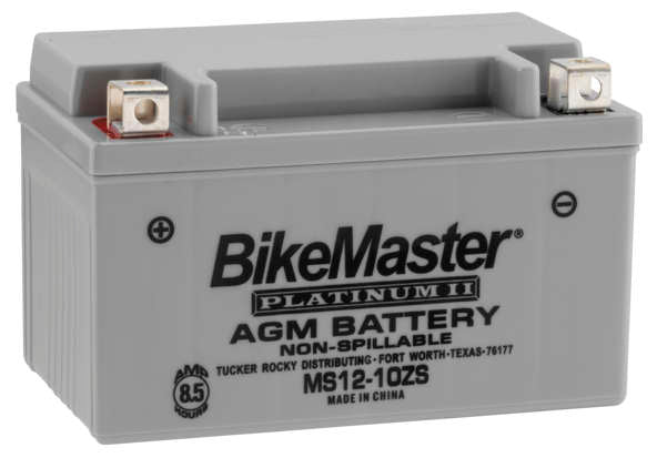 BikeMaster AGM Motorcycle Battery MS12-10ZS
