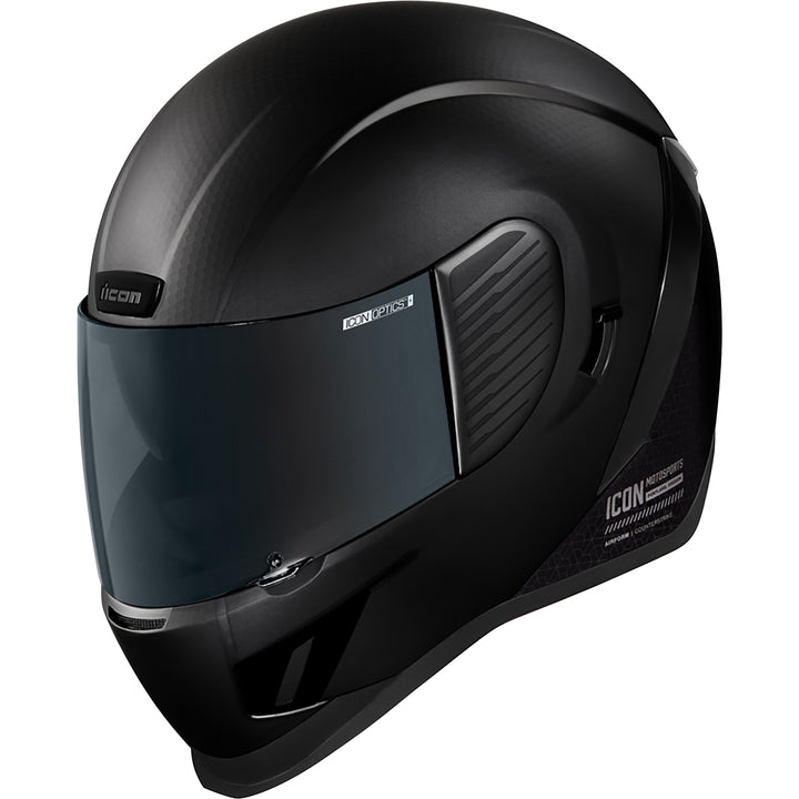 ICON Airform™ Counterstrike MIPS® Helmet Black - Front Left Side View