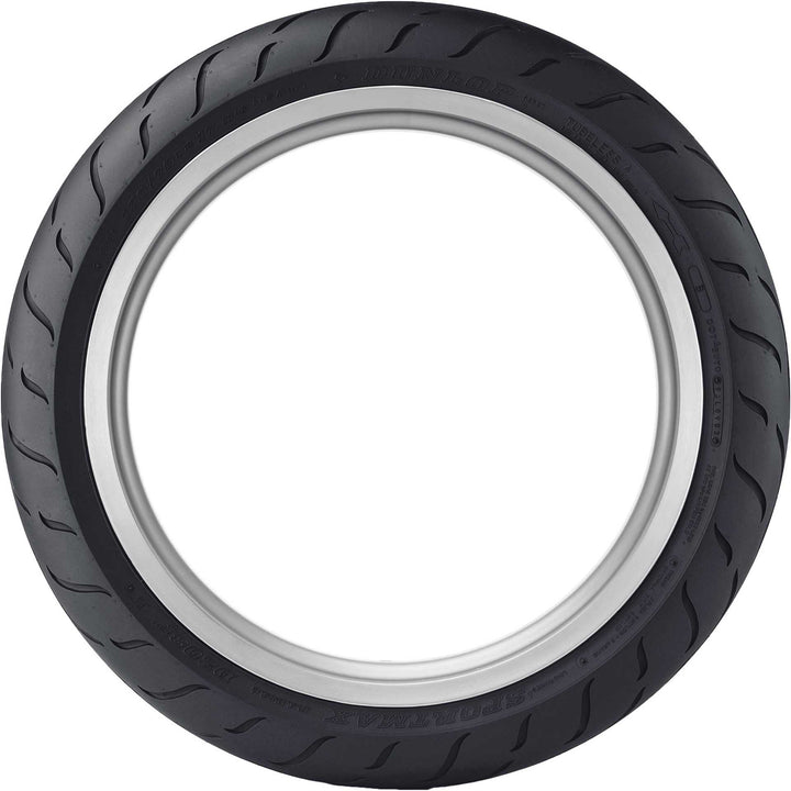 Dunlop D207/208ZR Tire Front - Side View