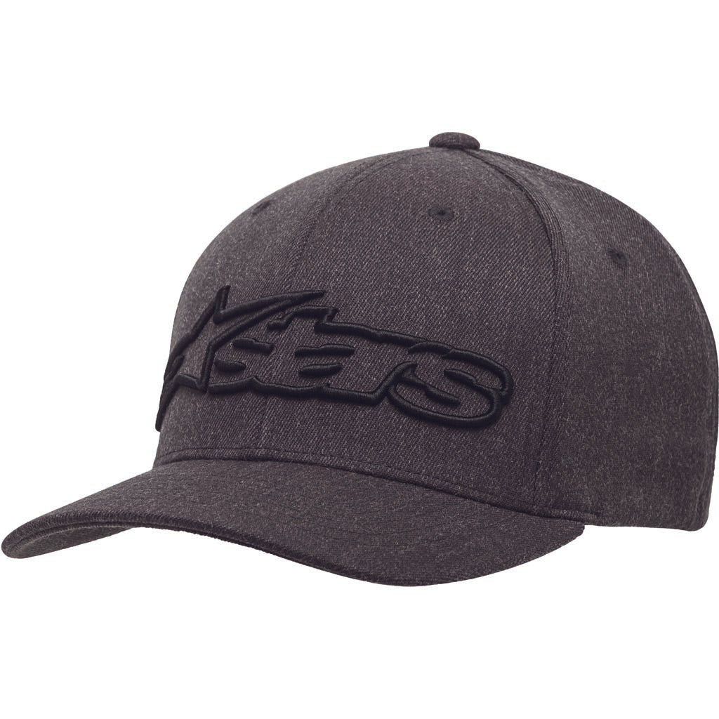 Alpinestars Blaze Flexfit Hat Dark Grey/Black - Front Side View