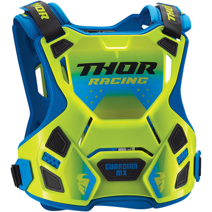 THOR Guardian MX Roost Deflector Flo Green - Front View