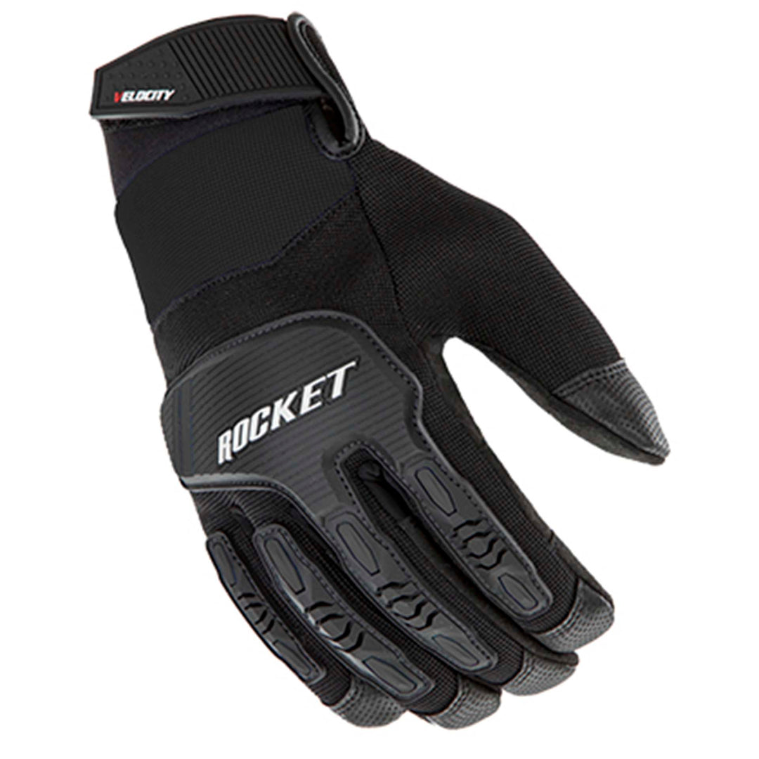 Joe Rocket Velocity 3.0 Glove Black/Black - Back of Hand View