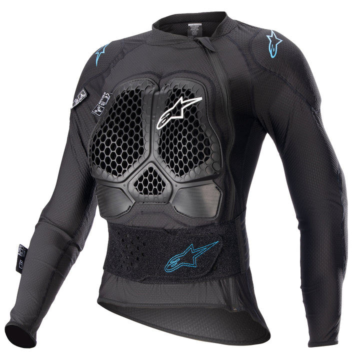 Alpinestars Stella Bionic Action V2 Protection Jacket Black/Cream - Front View