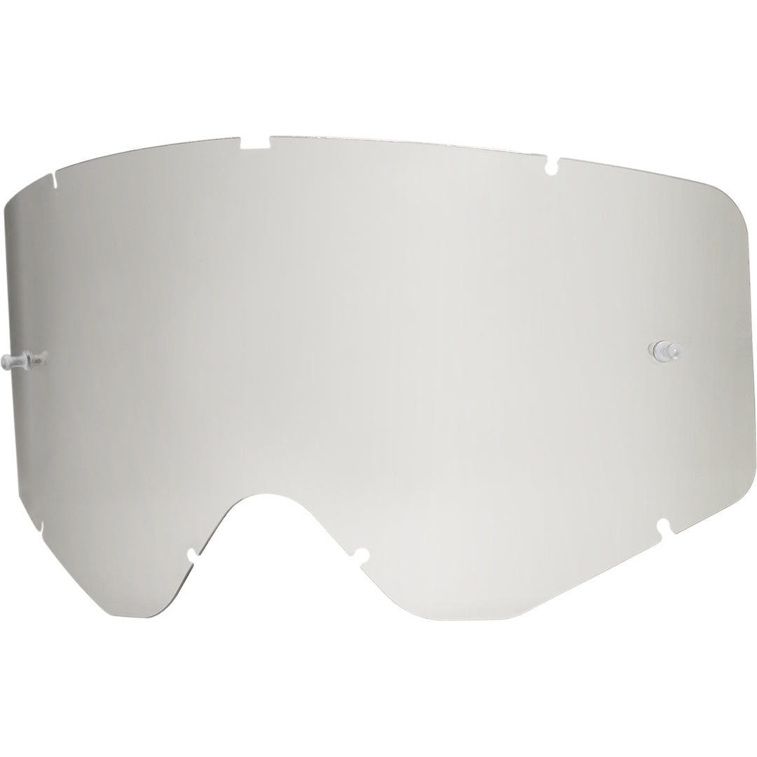 ICON Airflite Goggle Lens Silver - Front Side View