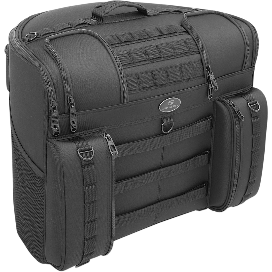 SADDLEMEN BR4100 Tactical Seat Bag - Front Side View