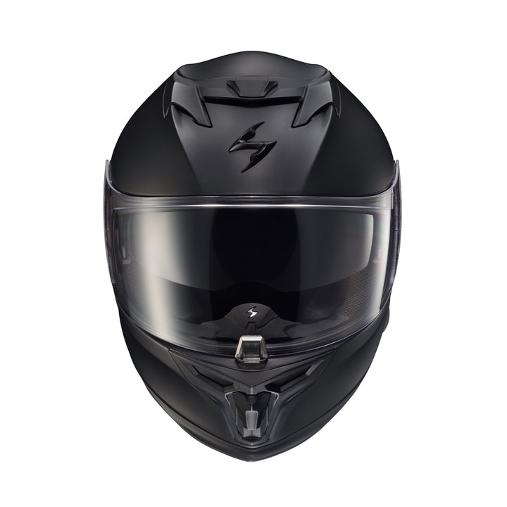 SCORPION EXO EXO-T520 Helmet EXO-COM Matte Black - Front View