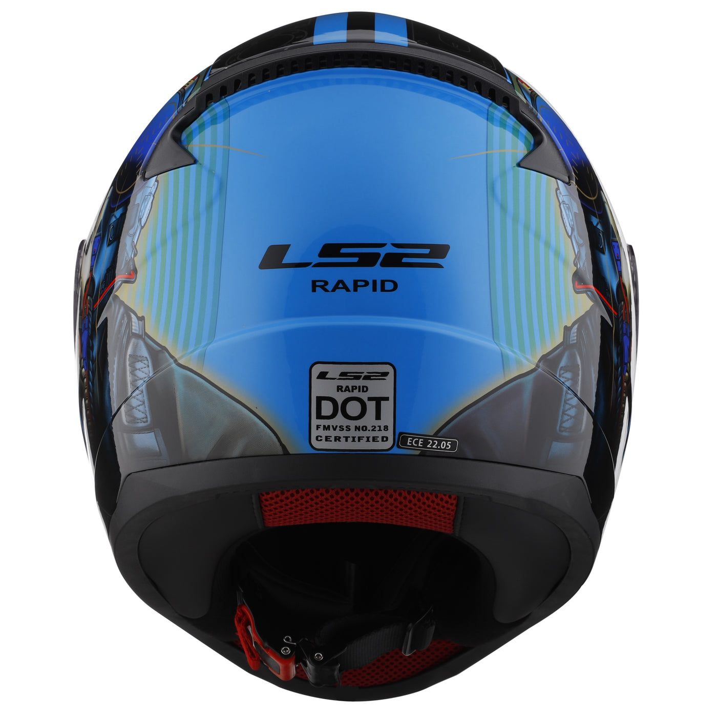 LS2 Helmets Rapid Mach II Motorcycle Full Face Helmet