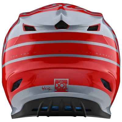 Troy Lee Designs GP Helmet Silhouette Red / Silver