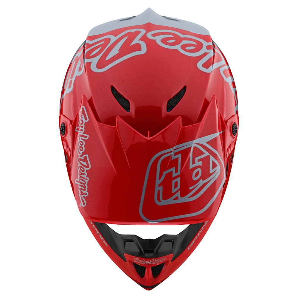 Troy Lee Designs GP Helmet Silhouette Red / Silver
