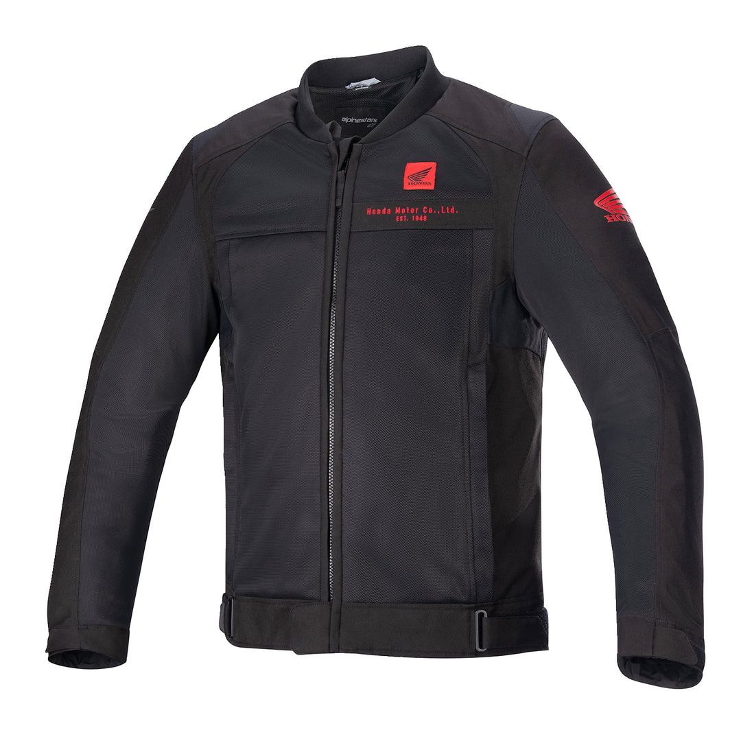 Alpinestars Honda Luc v2 Air Jacket Black/Red - Front View