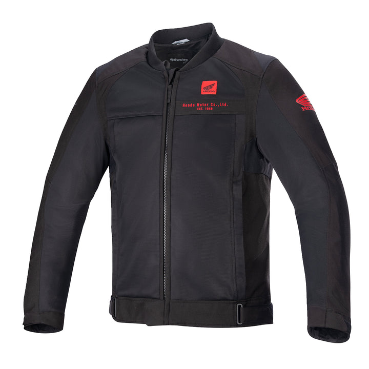 Alpinestars Honda Luc v2 Air Jacket Black/Red - Front View
