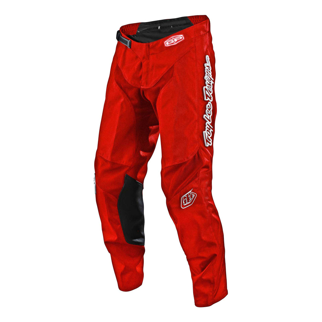 Troy Lee Designs GP Air Pant Mono Red - Front View