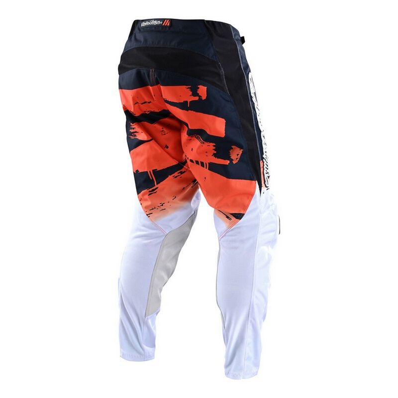 Troy Lee Designs GP Brushed Team Youth Pants - Navy/Orange Size 18