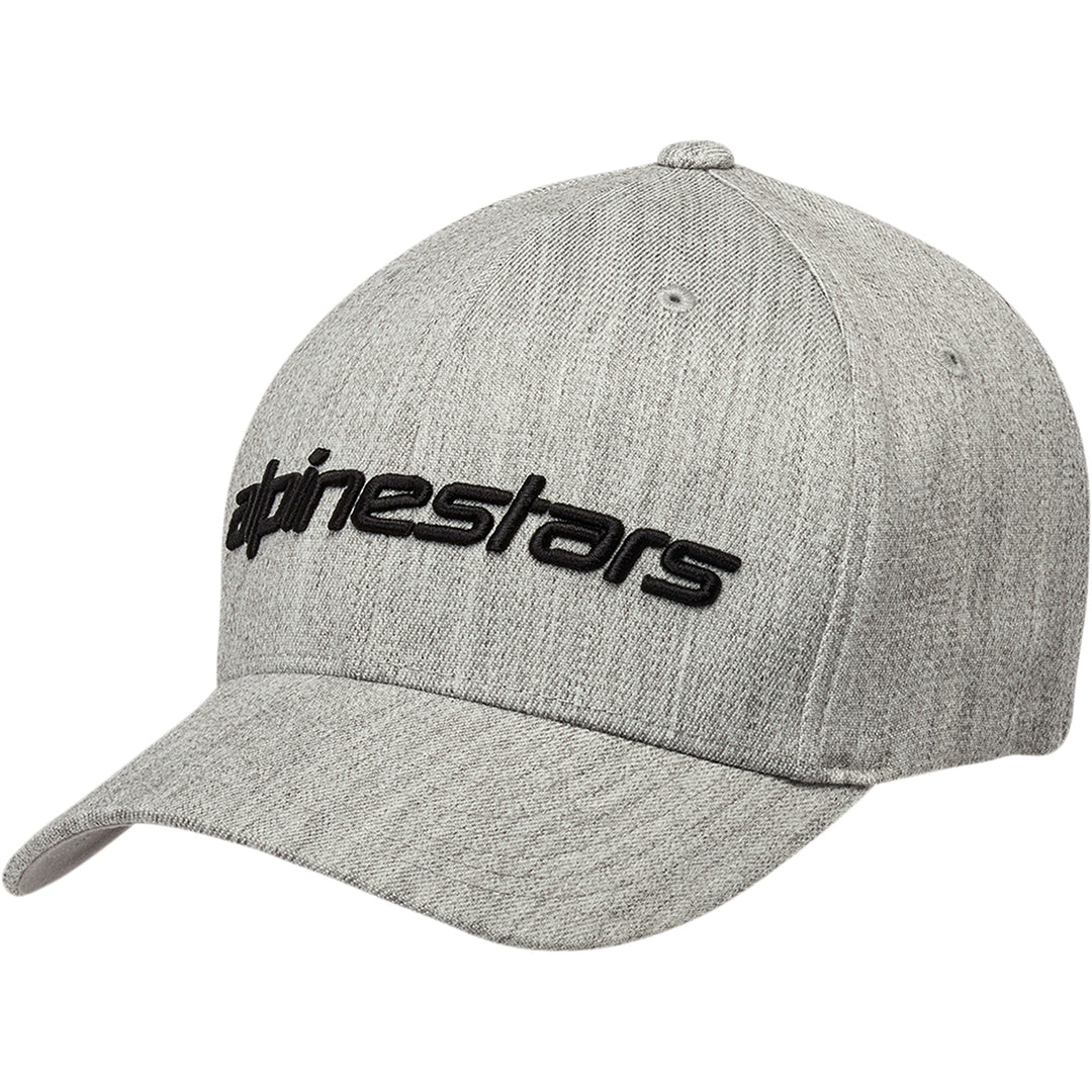 Alpinestars Linear Hat Heather Gray/Black - Front Side View