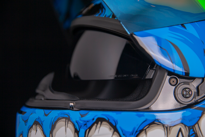 ICON Airform Manik'R Full Face Motorcycle Helmet - Blue
