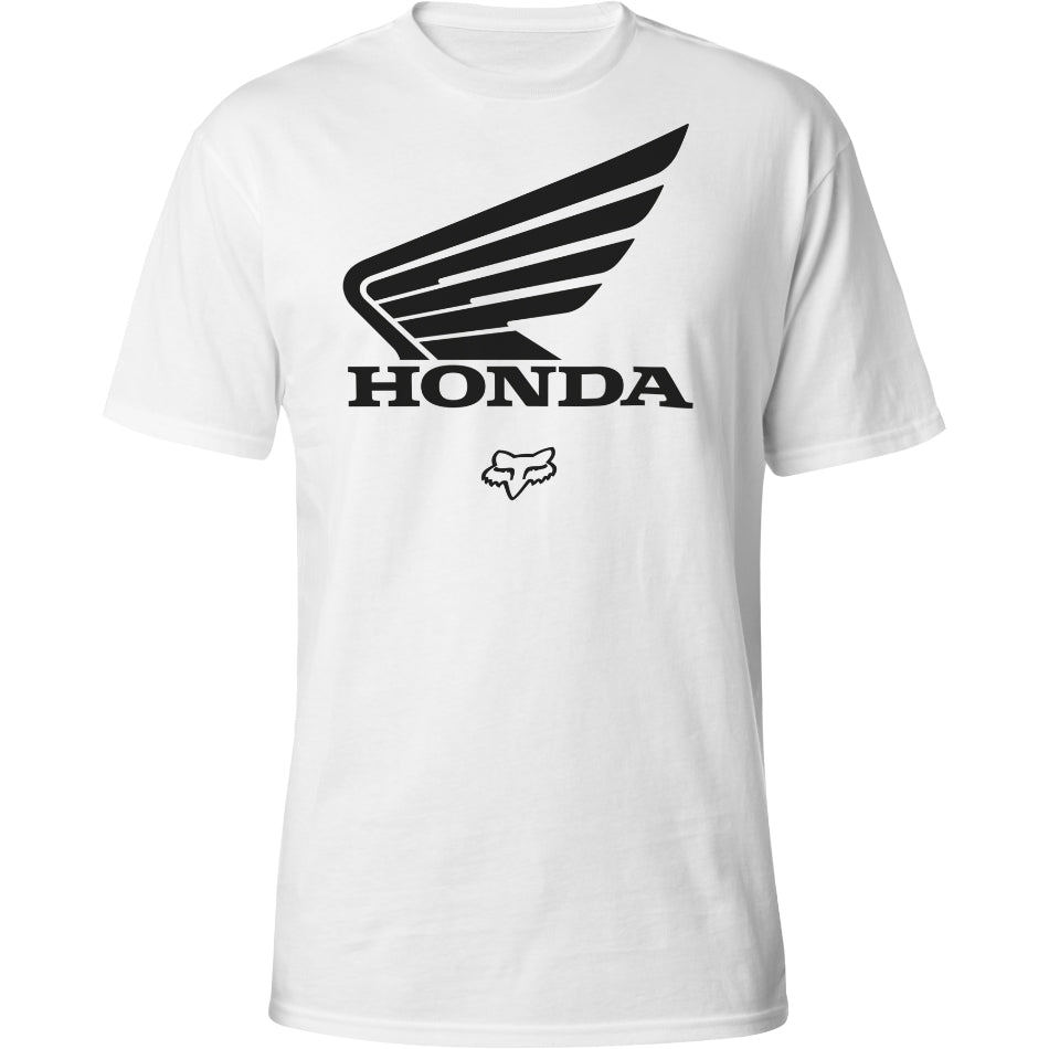 Fox Honda Ss Tee Optic White - Front View