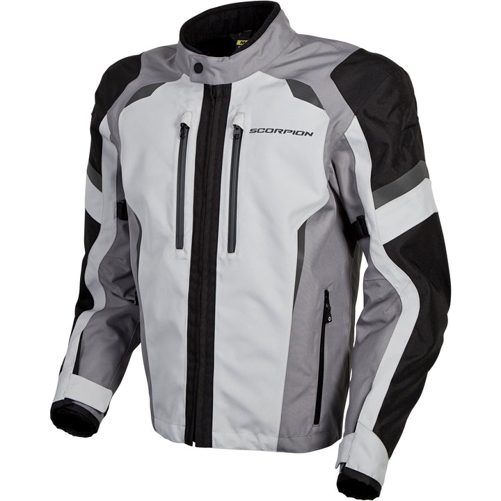 SCORPION EXO Optima Jacket Grey - Front Side View