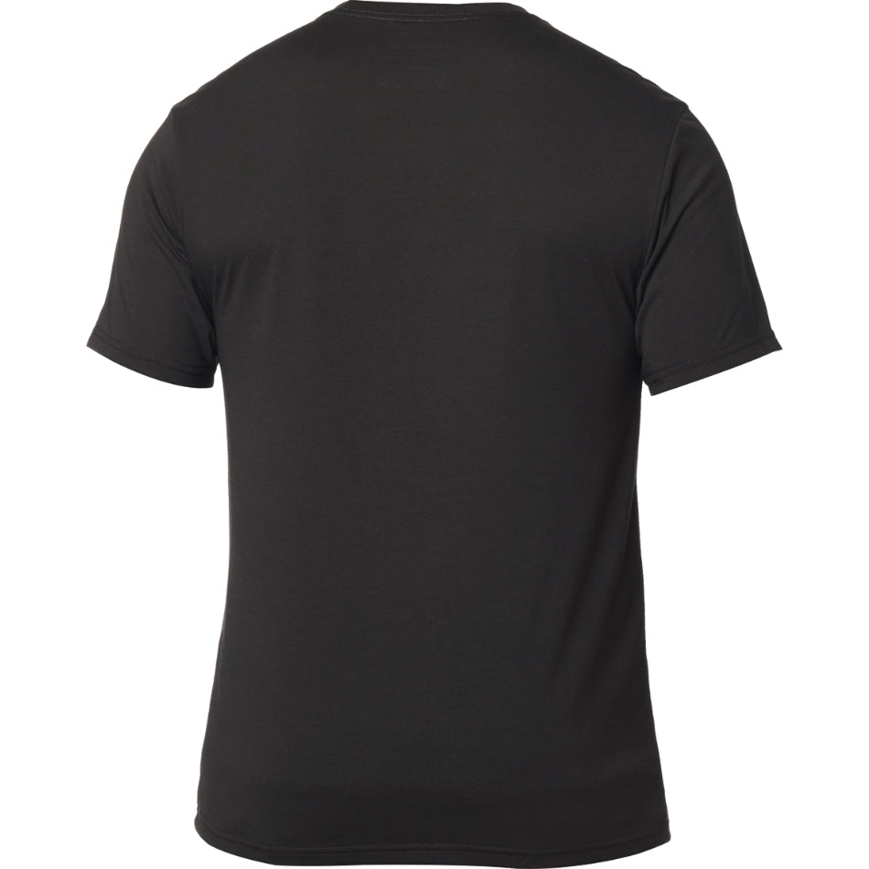 Fox Predator Ss Tech Tee Black - Rear View