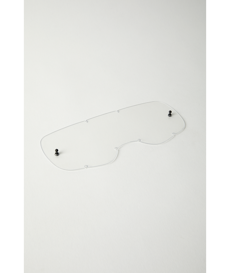 Fox Racing Airspace and Main Replacement Lens Clear - Angled Front View