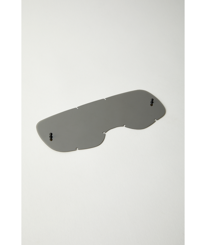 Fox Racing Airspace and Main Replacement Chrome Lens Chrome - Angled Front View