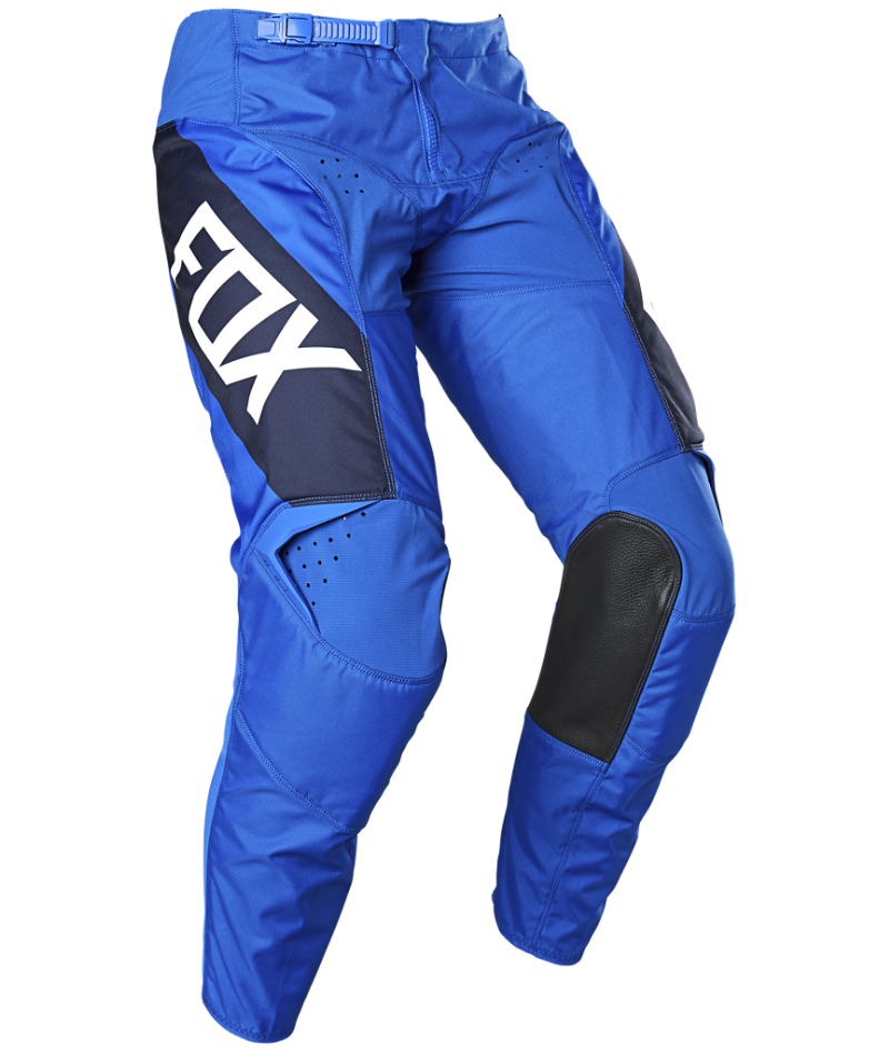 Fox Racing 180 REVN Off Road Pant Blue - Front Right Side View