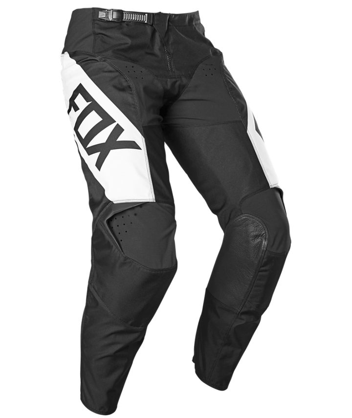 Fox Racing 180 REVN Off Road Pant Black/White - Front Right Side View