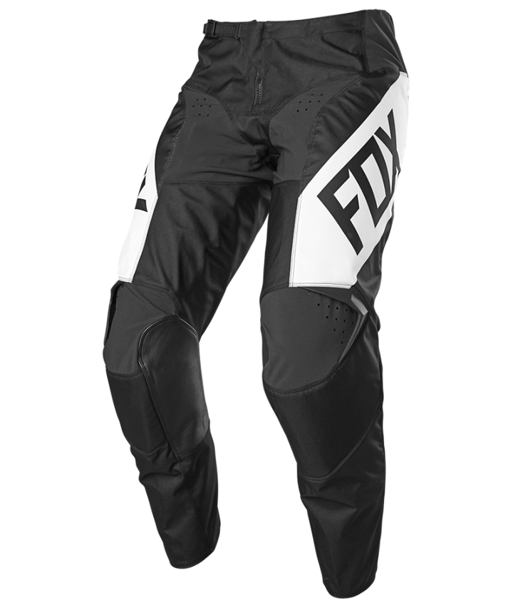 Fox Racing 180 REVN Off Road Pant Black/White - Front Left Side View